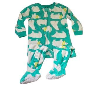 5 for $20 Carter’s Thick Polar Bear Zip Up Footsie